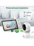 LeapFrog 5-inch PTZ video baby monitor, UK version
