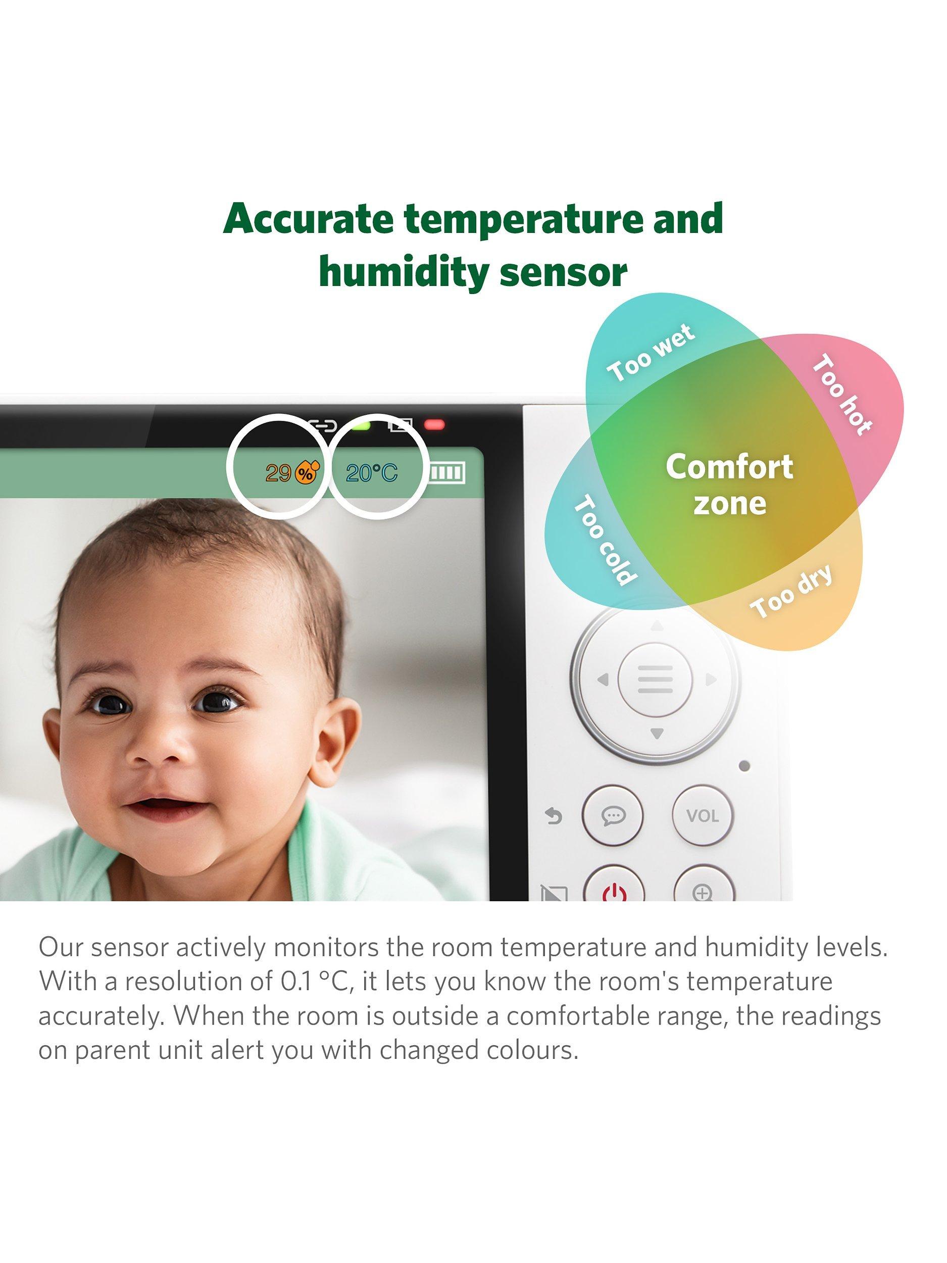 LeapFrog 5-inch PTZ video baby monitor, UK version