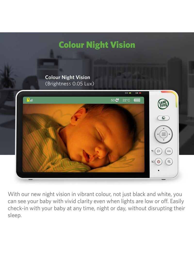 LeapFrog 7 inch HD video baby monitor, UK version