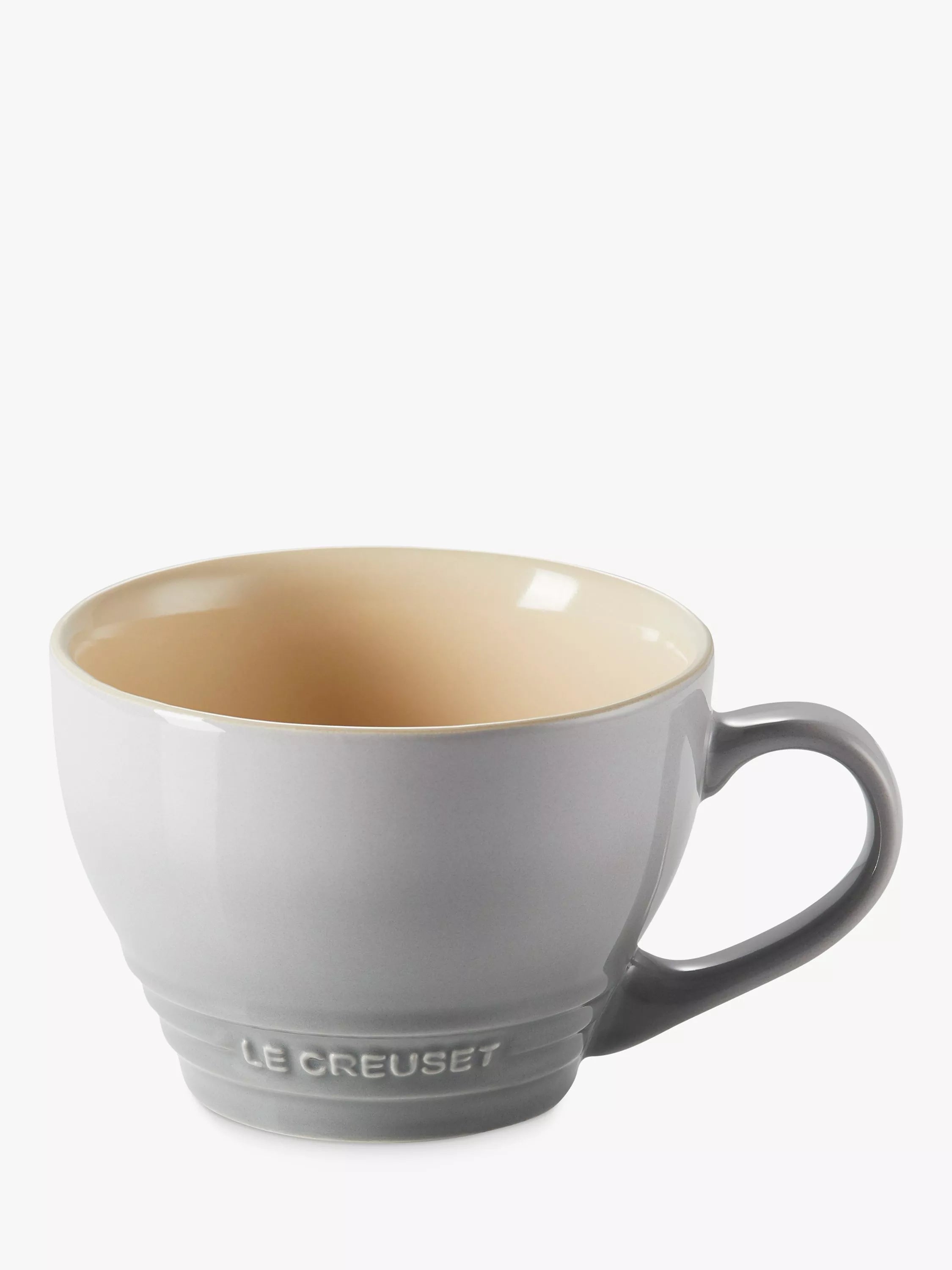 Le Creuset Stoneware Grand Mug, 400ml, Mist Grey