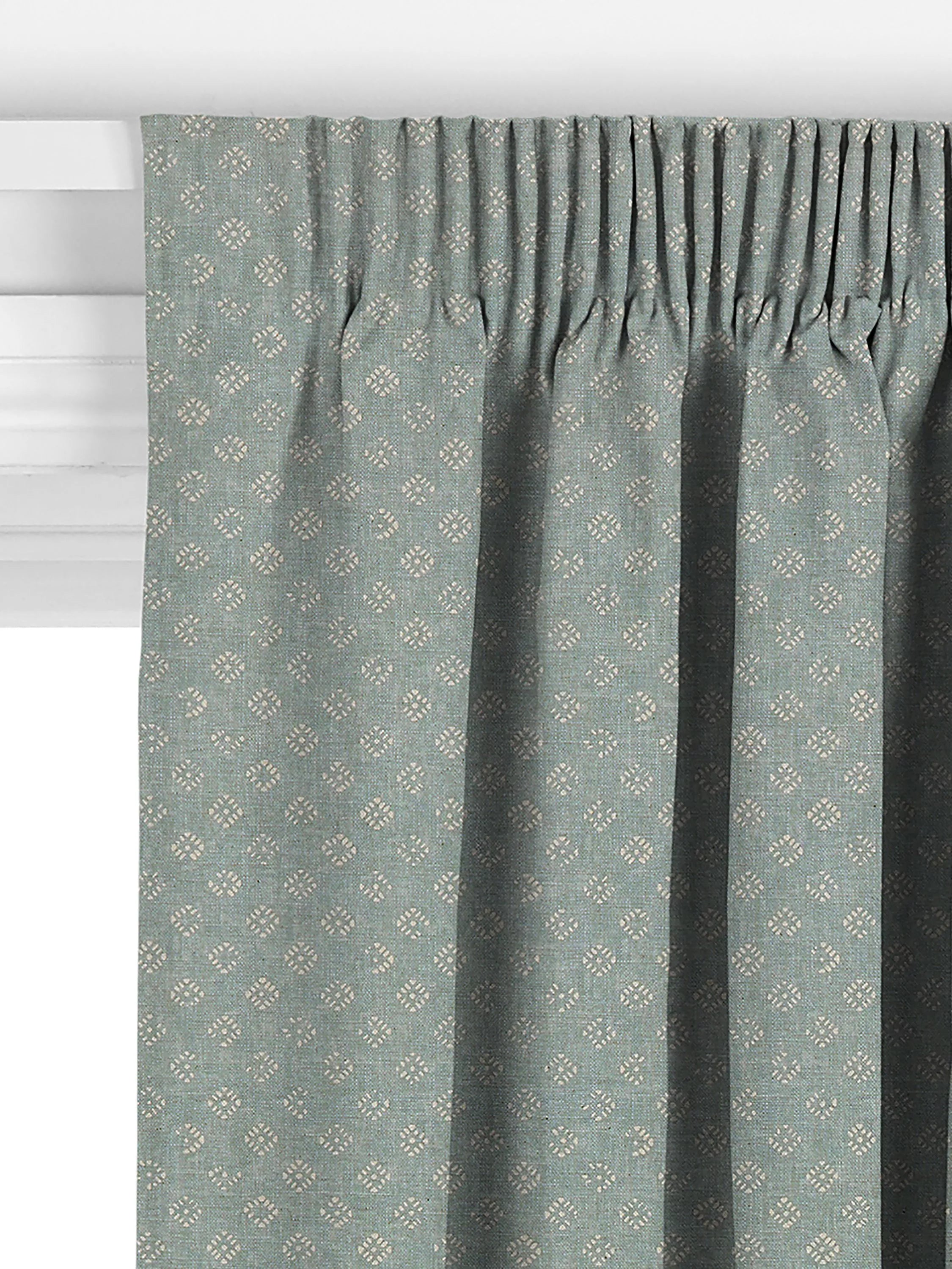 John Lewis duck egg fabric for curtains or blinds - British product
