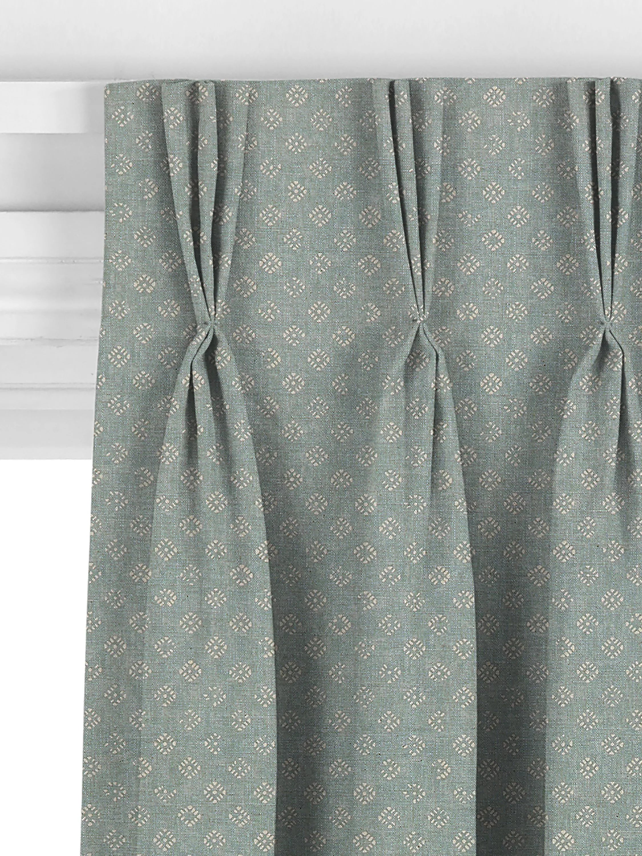 John Lewis duck egg fabric for curtains or blinds - British product