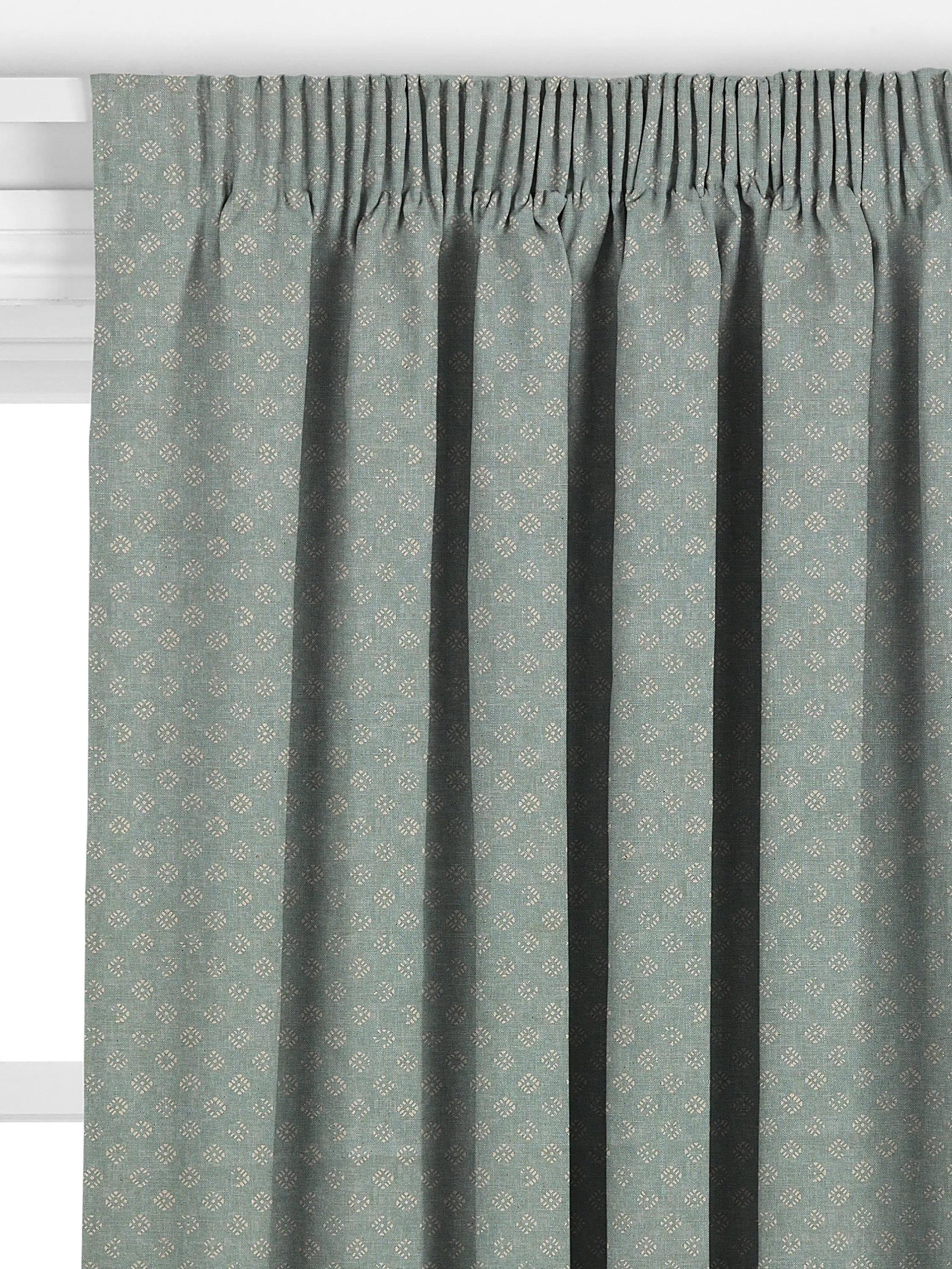 John Lewis duck egg fabric for curtains or blinds - British product
