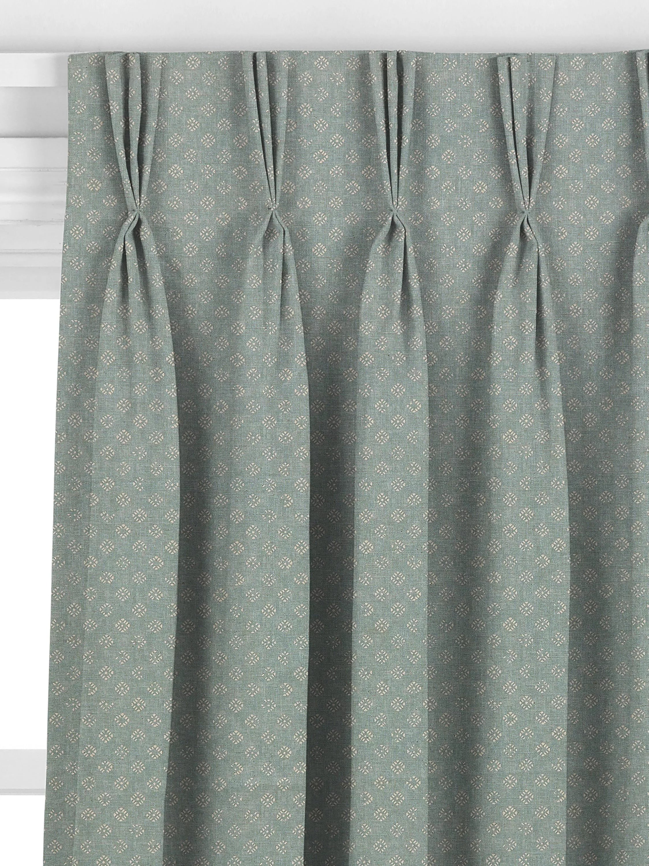 John Lewis duck egg fabric for curtains or blinds - British product
