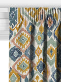 John Lewis Maya Ikat curtains in honey, UK version