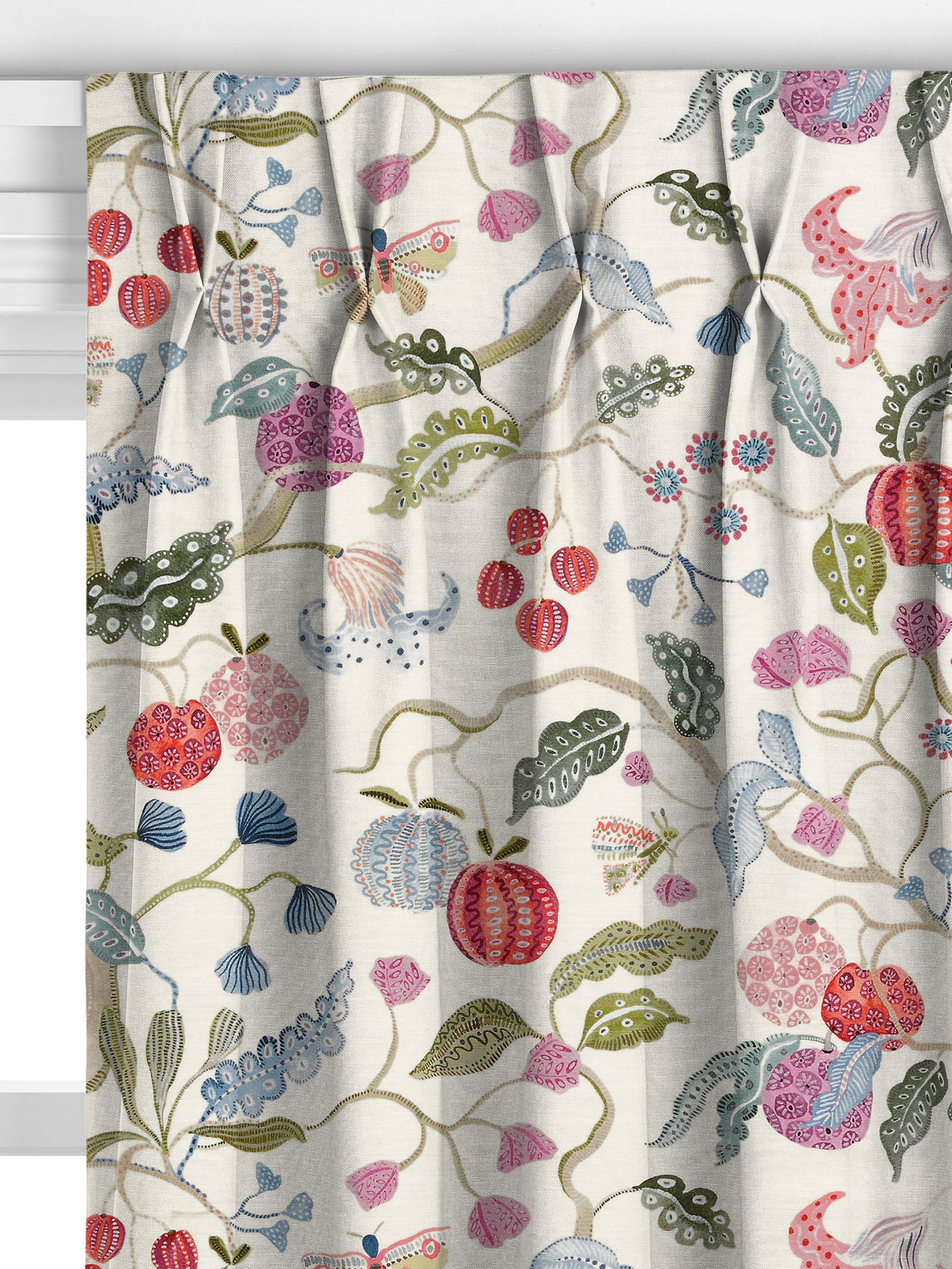 John Lewis Fruit Tree multi-colour curtains made to measure, UK version