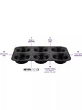 Eaziglide 6-cup non-stick cupcake tray, UK version