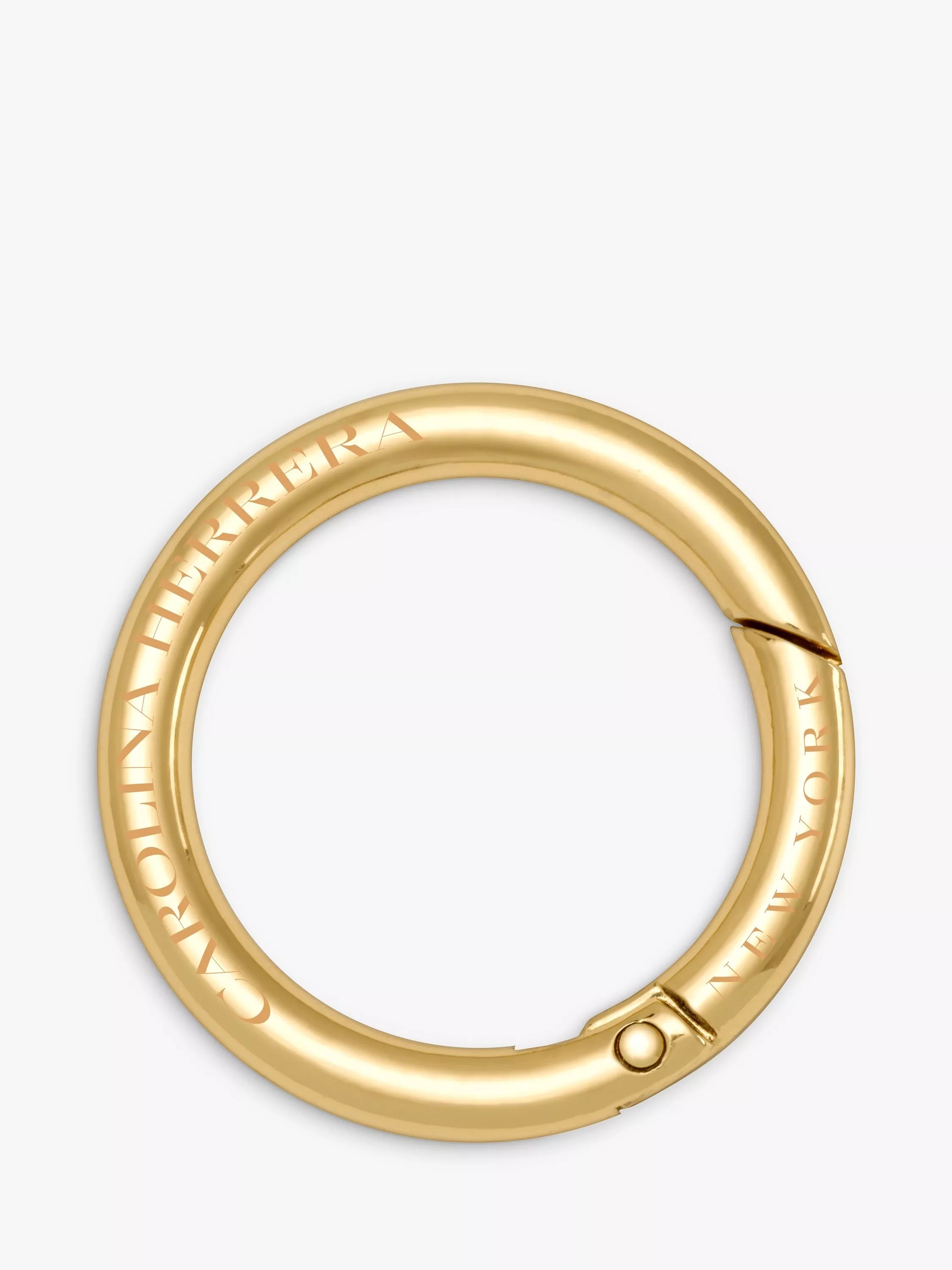 Carolina Herrera golden lipstick bangle - British product