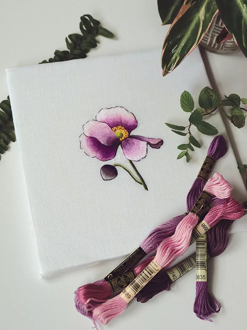 Search Press Kew Book of Embroidered Flowers hardback, UK version