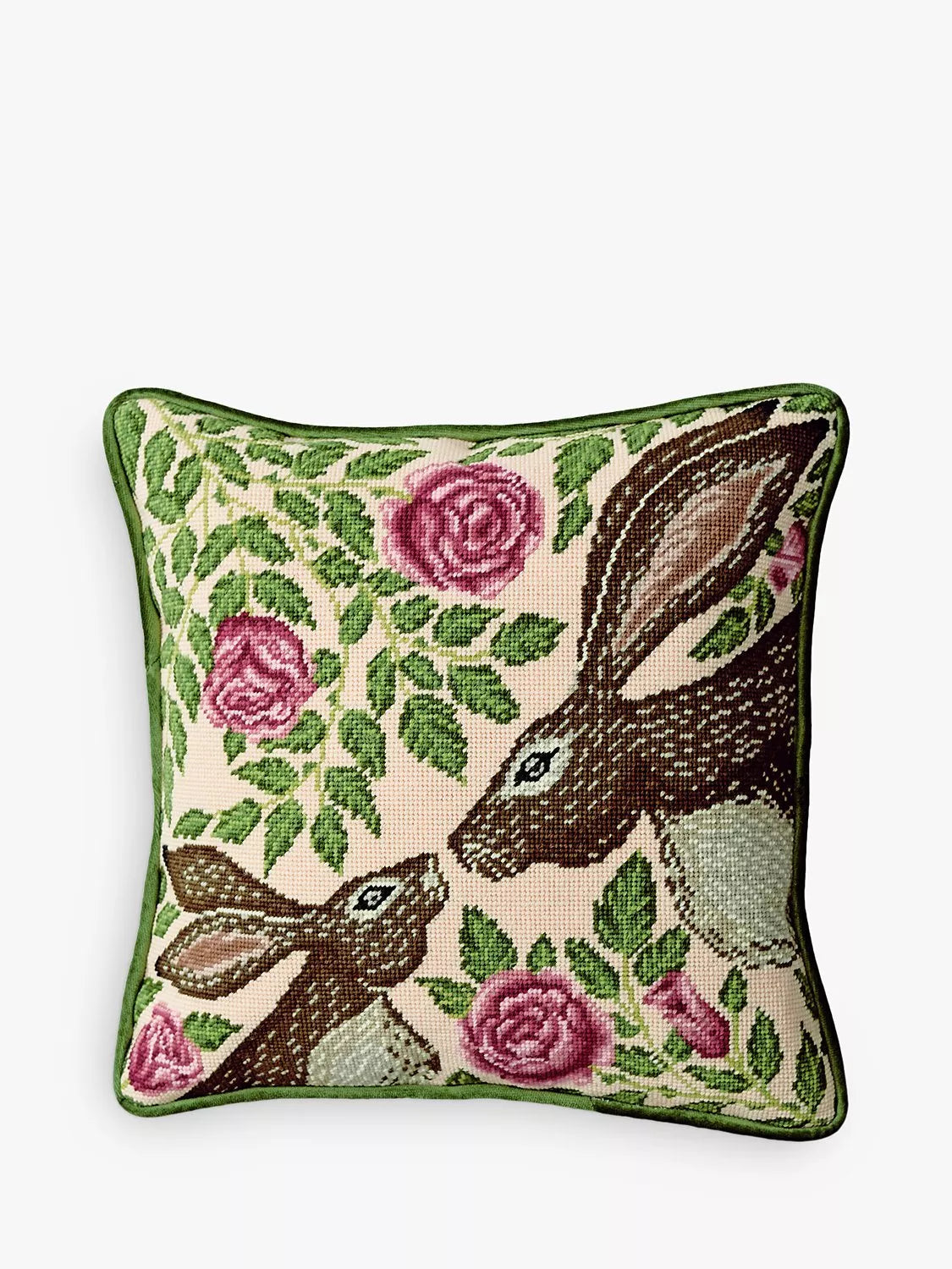 Bothy Threads English Roses tapestry cushion kit - British product