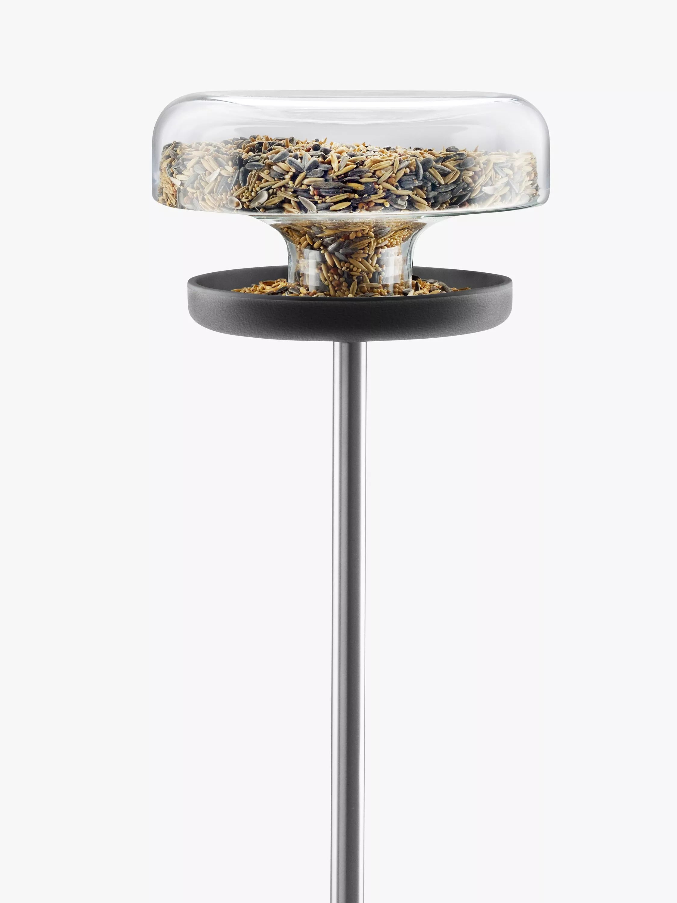 Eva Solo bird feeder table with glass dispenser, UK version