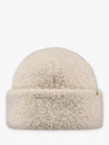 Barts Teddybow beanie hat cream (British brand)