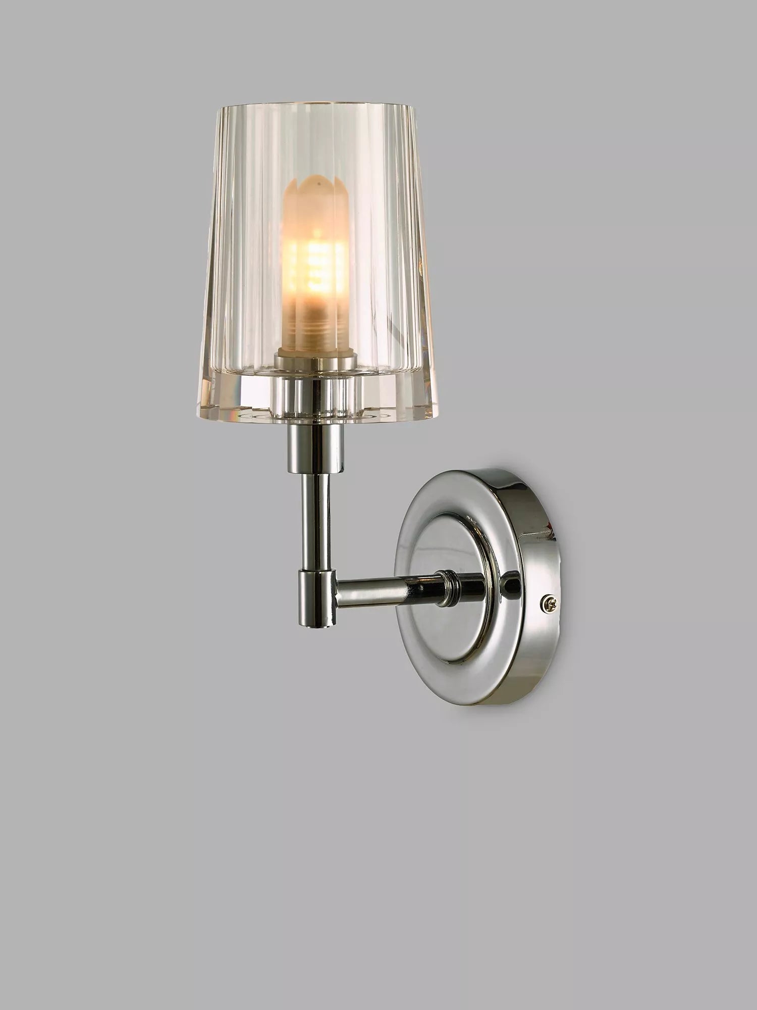 Laura Ashley Blake bathroom wall light chrome crystal (British brand)