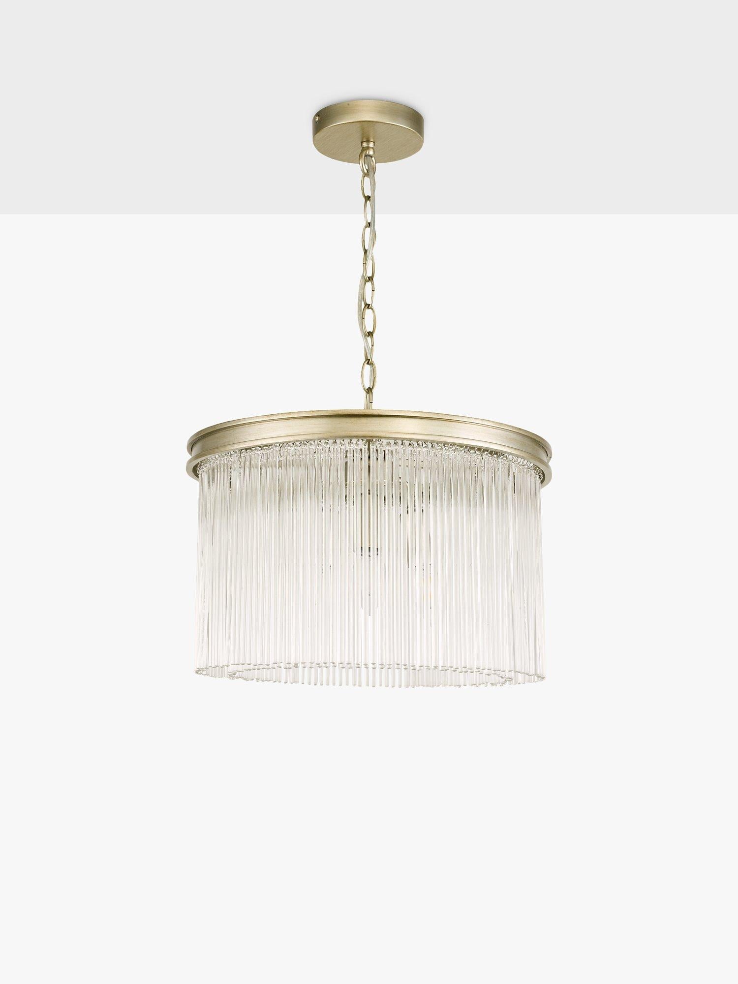 Laura Ashley Manon ceiling light champagne finish - British product