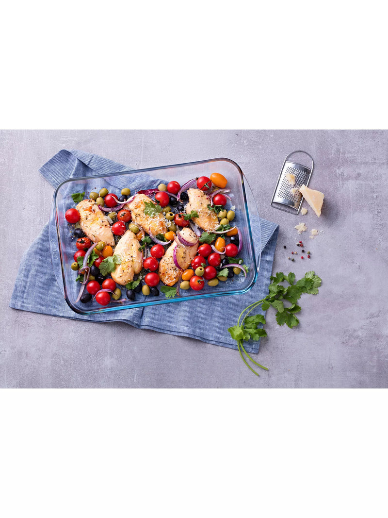 Pyrex glass roasting dish 2.6L 35cm, UK version