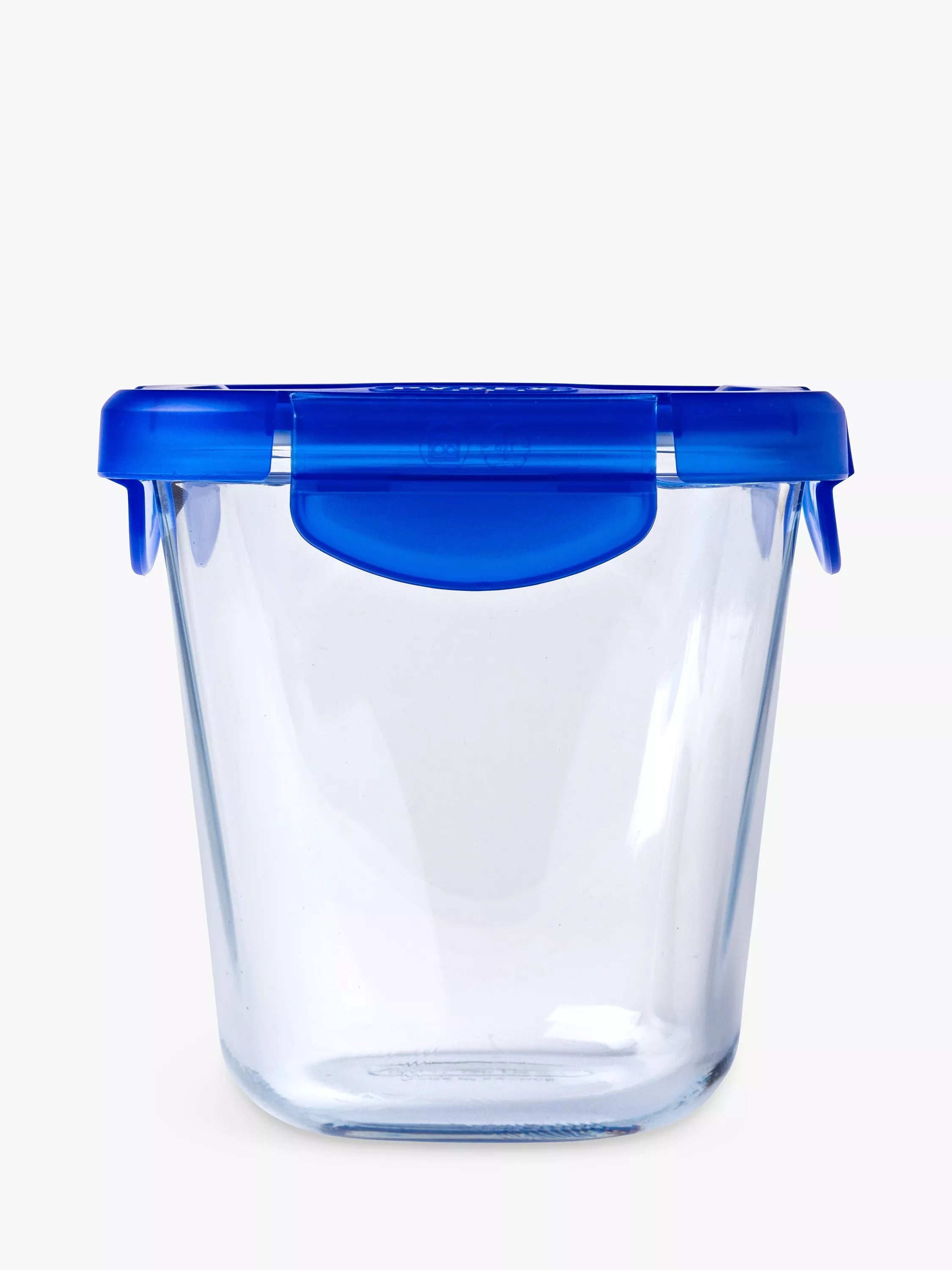 Pyrex glass snack pot with plastic lid 800ml - British product