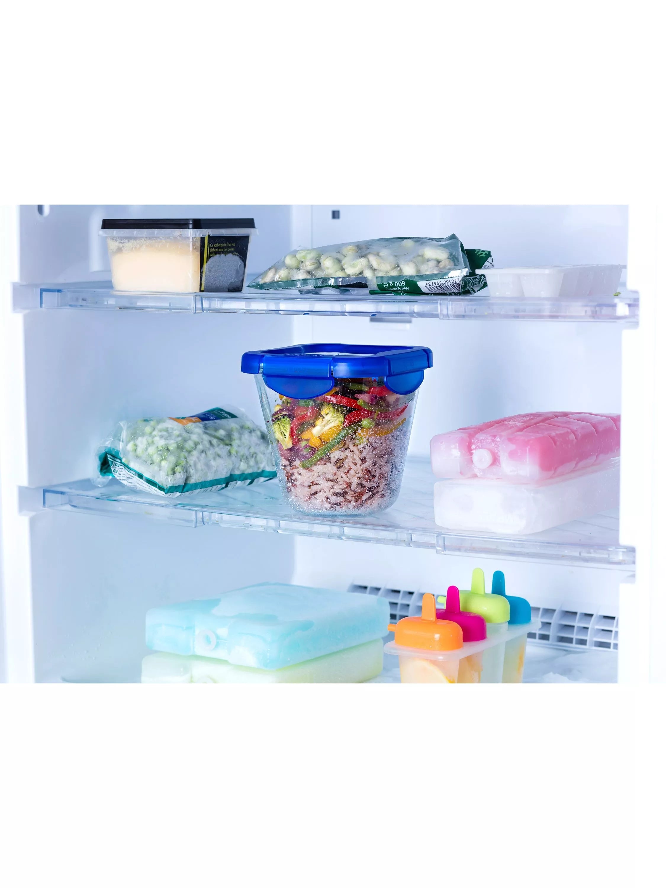 Pyrex glass snack pot with plastic lid 800ml - British product
