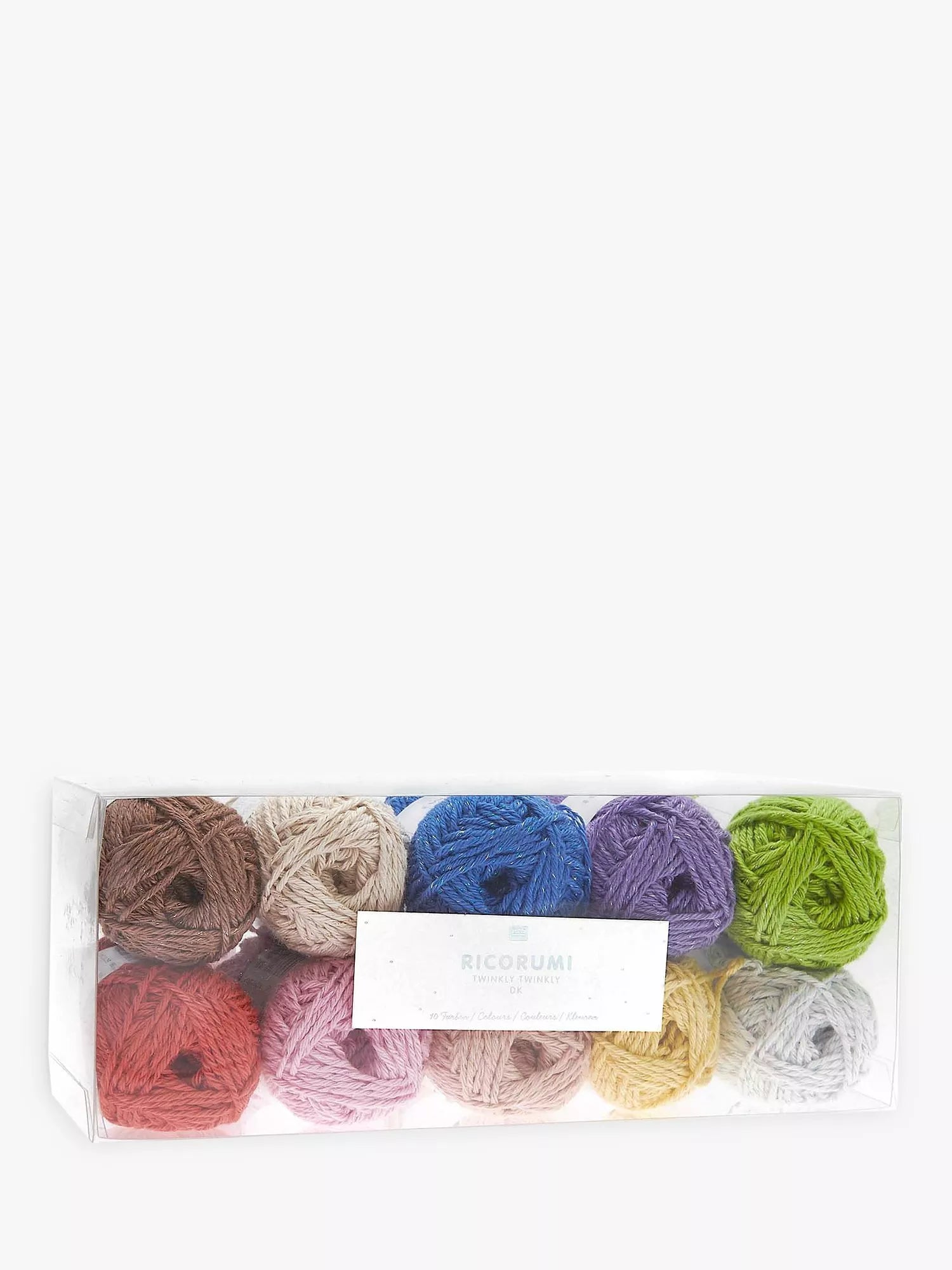 Rico Design Twinkly Twinkly DK yarn 10 x 25g (British brand)
