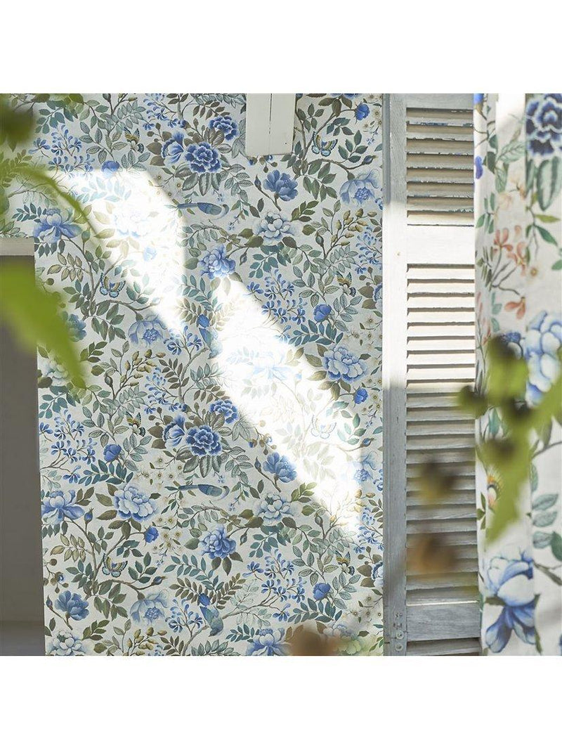 Designers Guild Porcelaine de Chine furnishing fabric W137cm - British product
