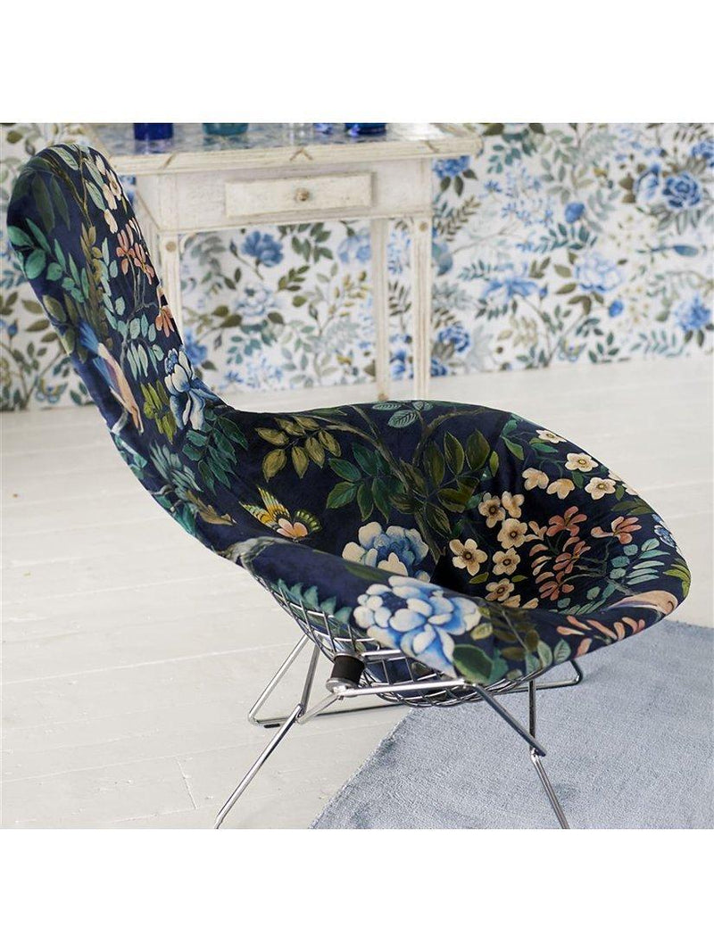 Designers Guild Porcelaine de Chine velvet fabric 137cm (British brand)