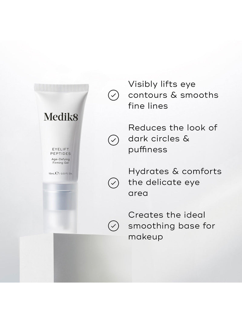 Medik8 Eyelift Peptides eye firming gel 15ml, UK version