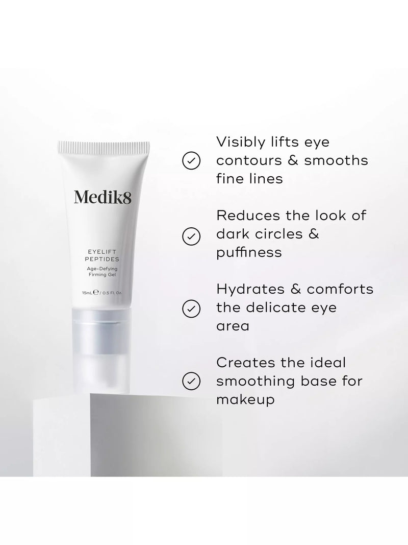 Medik8 Eyelift Peptides eye firming gel 15ml, UK version