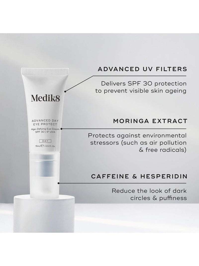 Medik8 Advanced Day Eye Protect eye cream SPF 30 15ml (British brand)