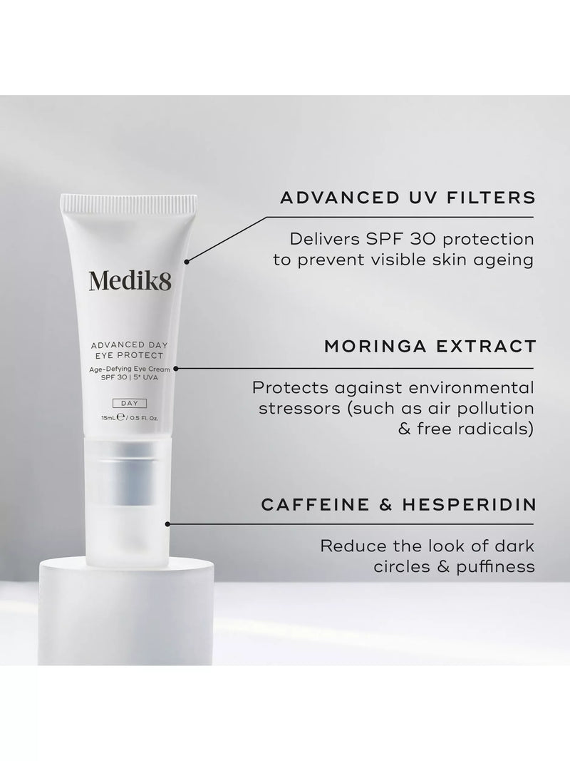 Medik8 Advanced Day Eye Protect eye cream SPF 30 15ml (British brand)