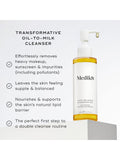 Medik8 Lipid-Balance Anti-Pollution Transforming Cleansing Oil 140ml, imported from the UK