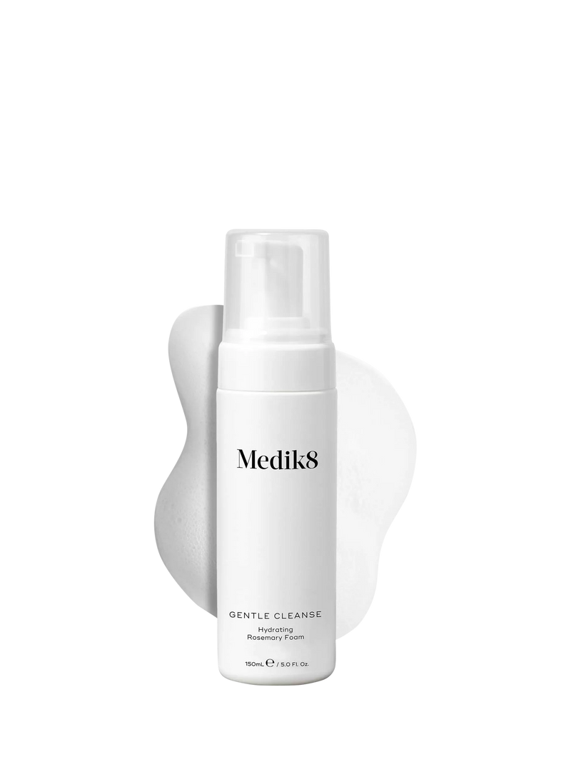 Medik8 hydrating rosemary foam cleanser 150ml, imported from the UK