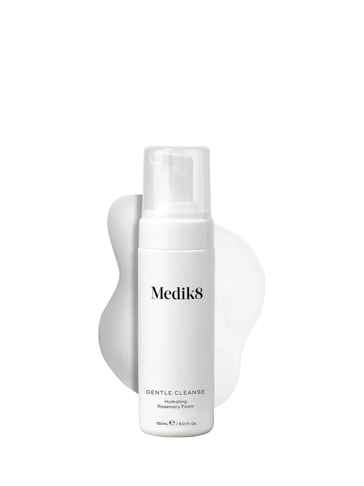 Medik8 hydrating rosemary foam cleanser 150ml, imported from the UK