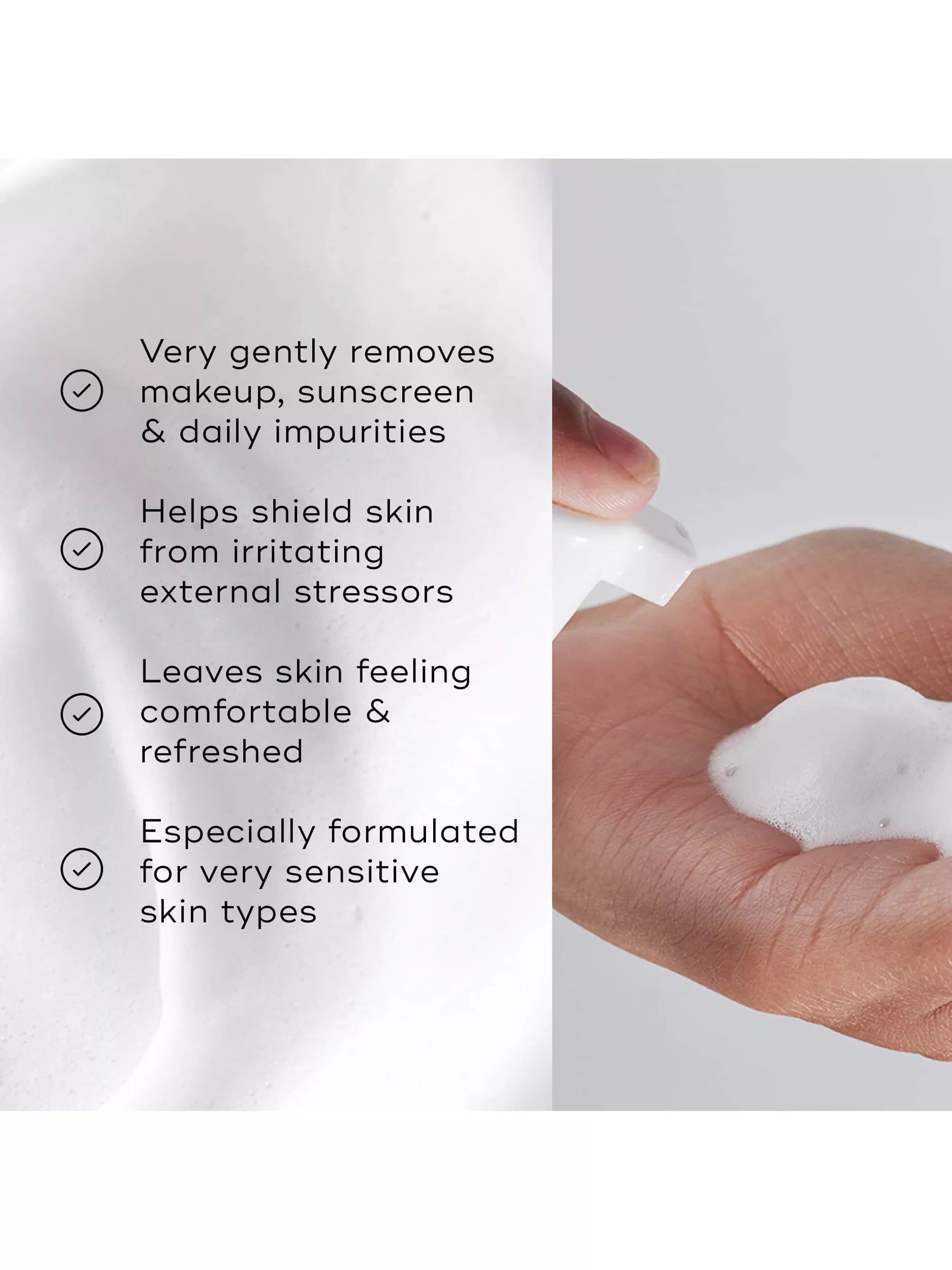 Medik8 hydrating rosemary foam cleanser 150ml, imported from the UK
