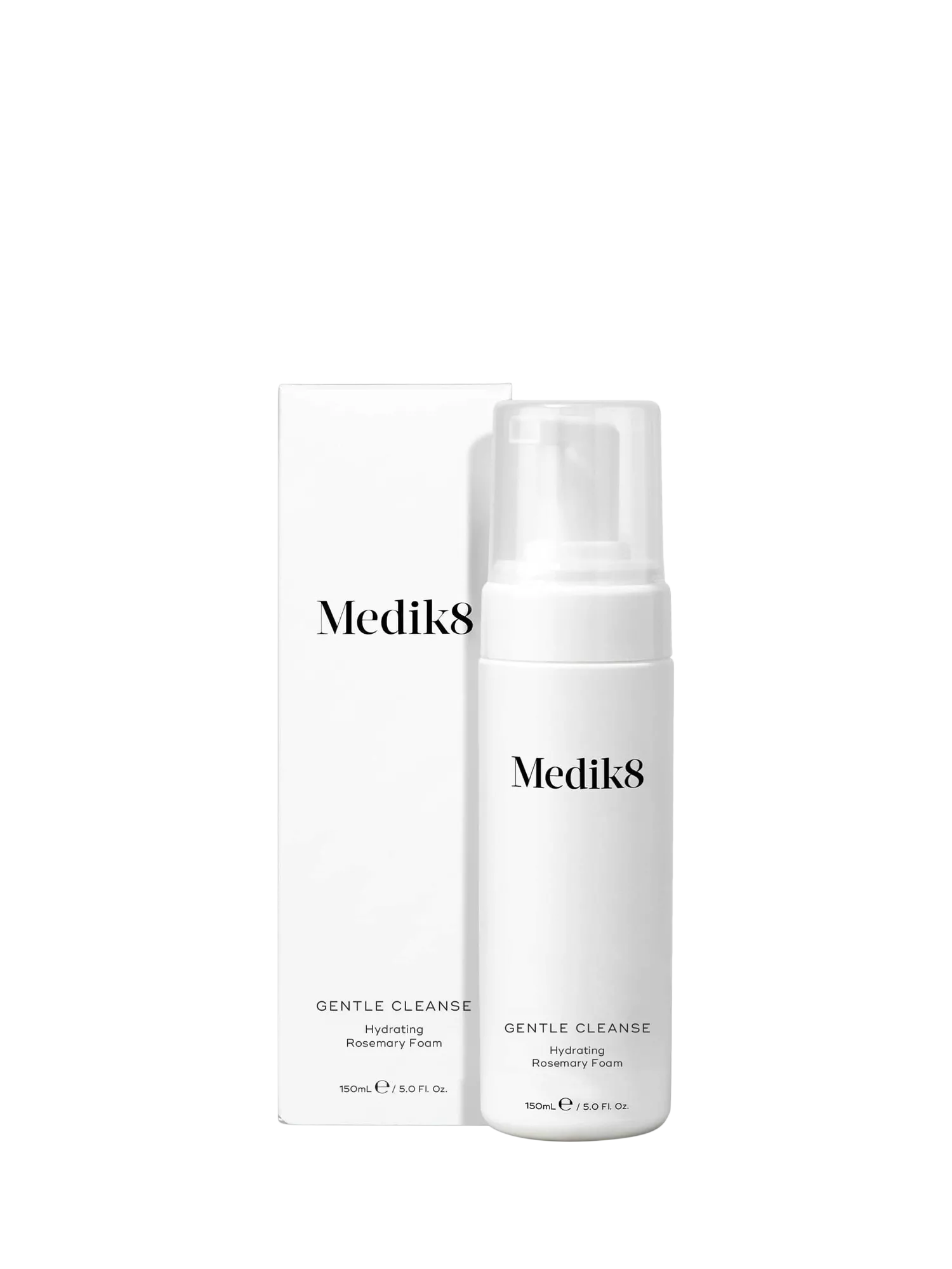 Medik8 hydrating rosemary foam cleanser 150ml, imported from the UK