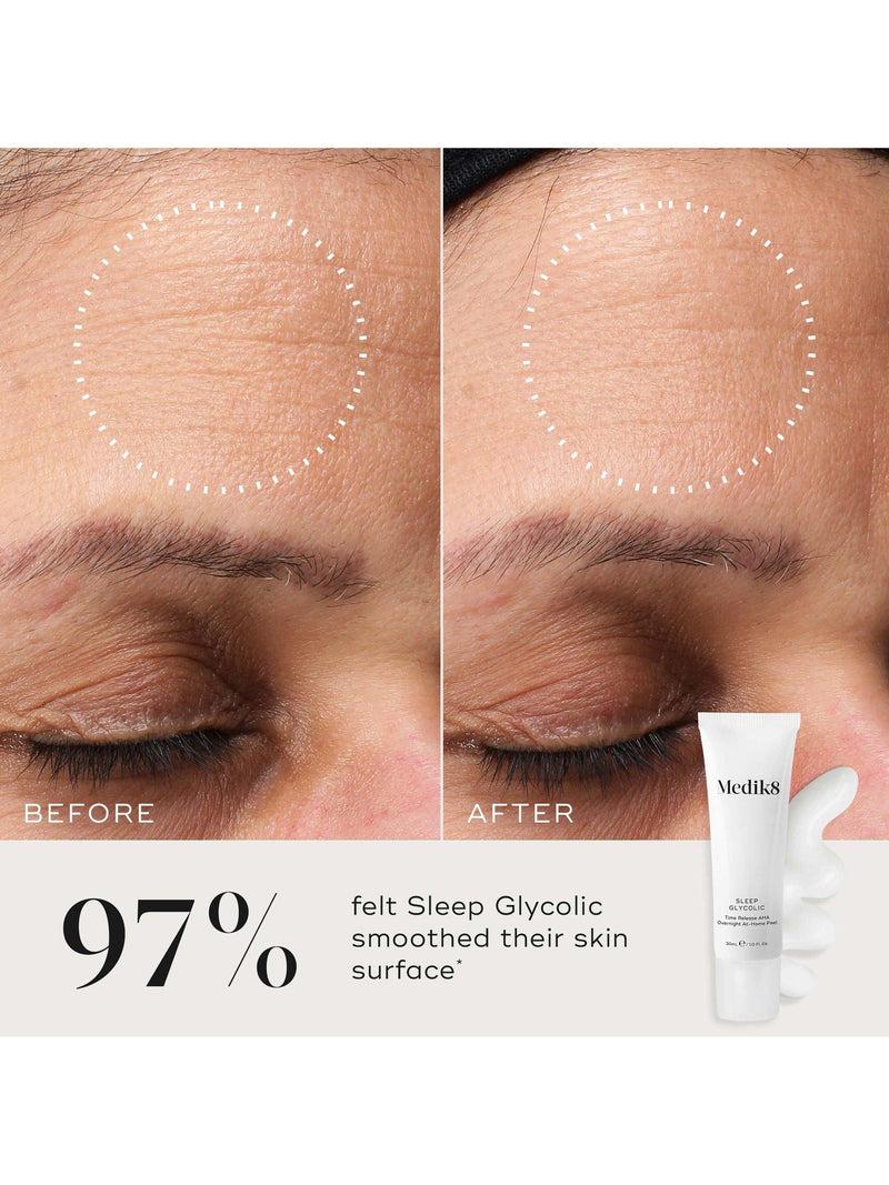 Medik8 Sleep Glycolic Peel 30ml, imported from the UK
