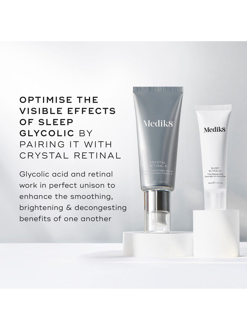 Medik8 Sleep Glycolic Peel 30ml, imported from the UK