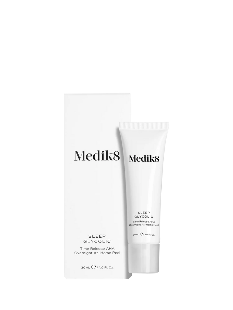 Medik8 Sleep Glycolic Peel 30ml, imported from the UK