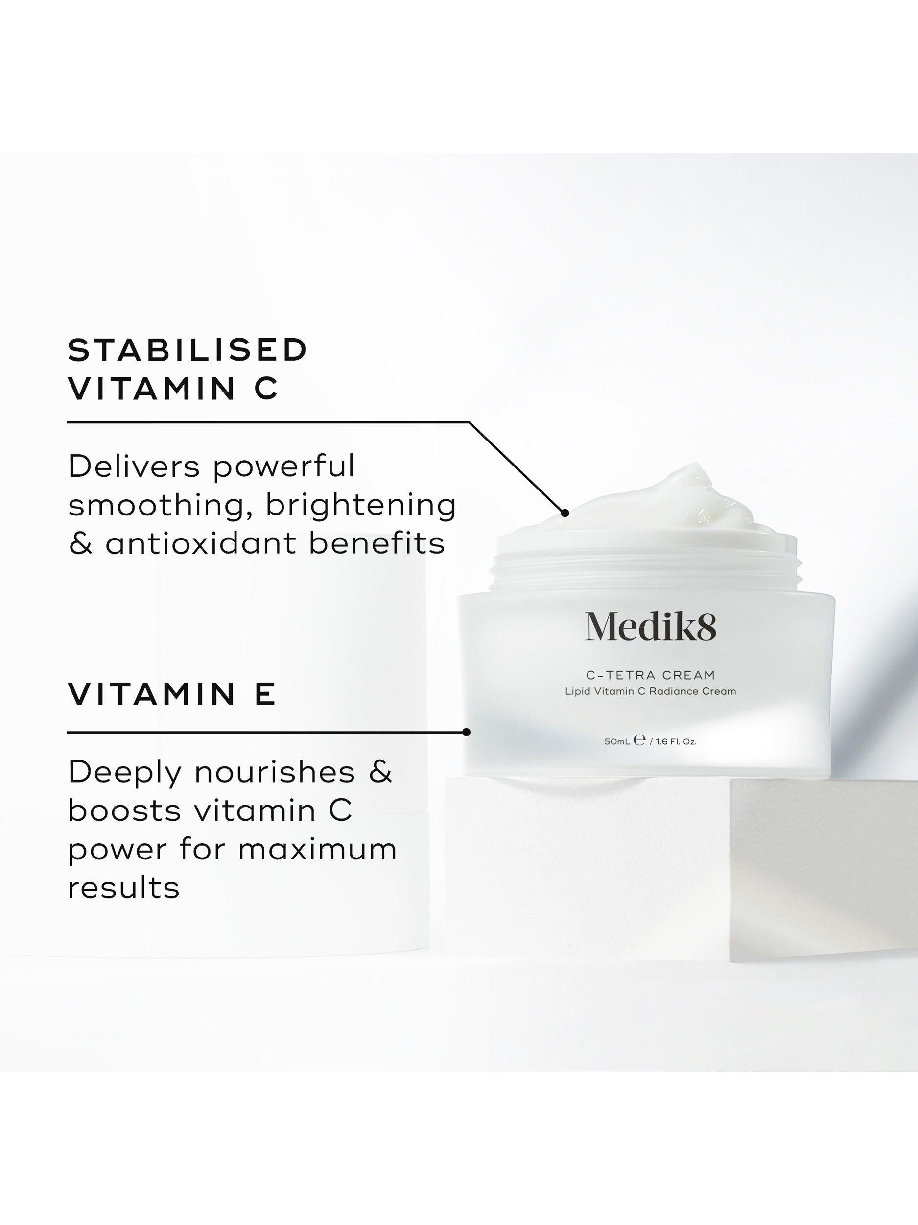 Medik8 C-Tetra Lipid Vitamin C Radiance Cream 50ml - British product