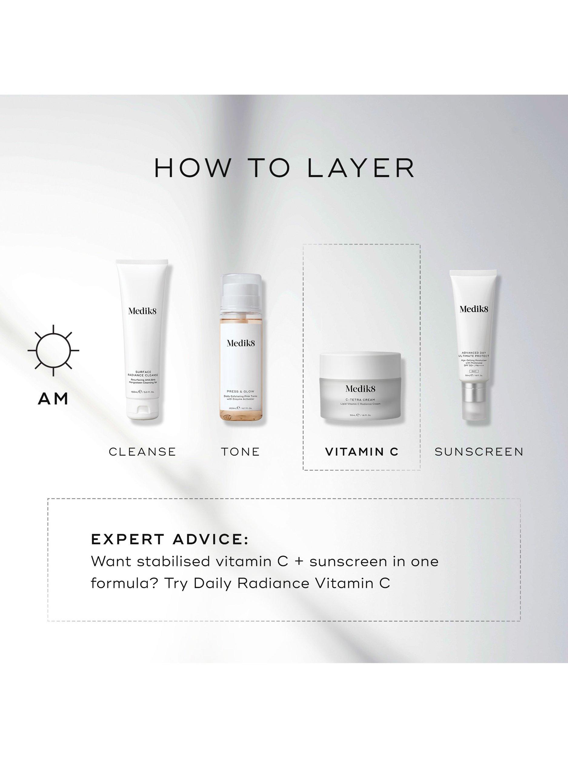 Medik8 C-Tetra Lipid Vitamin C Radiance Cream 50ml - British product
