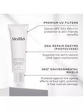 Medik8 Advanced Day Age-Defying Moisturiser SPF 50+ 50ml, imported from the UK