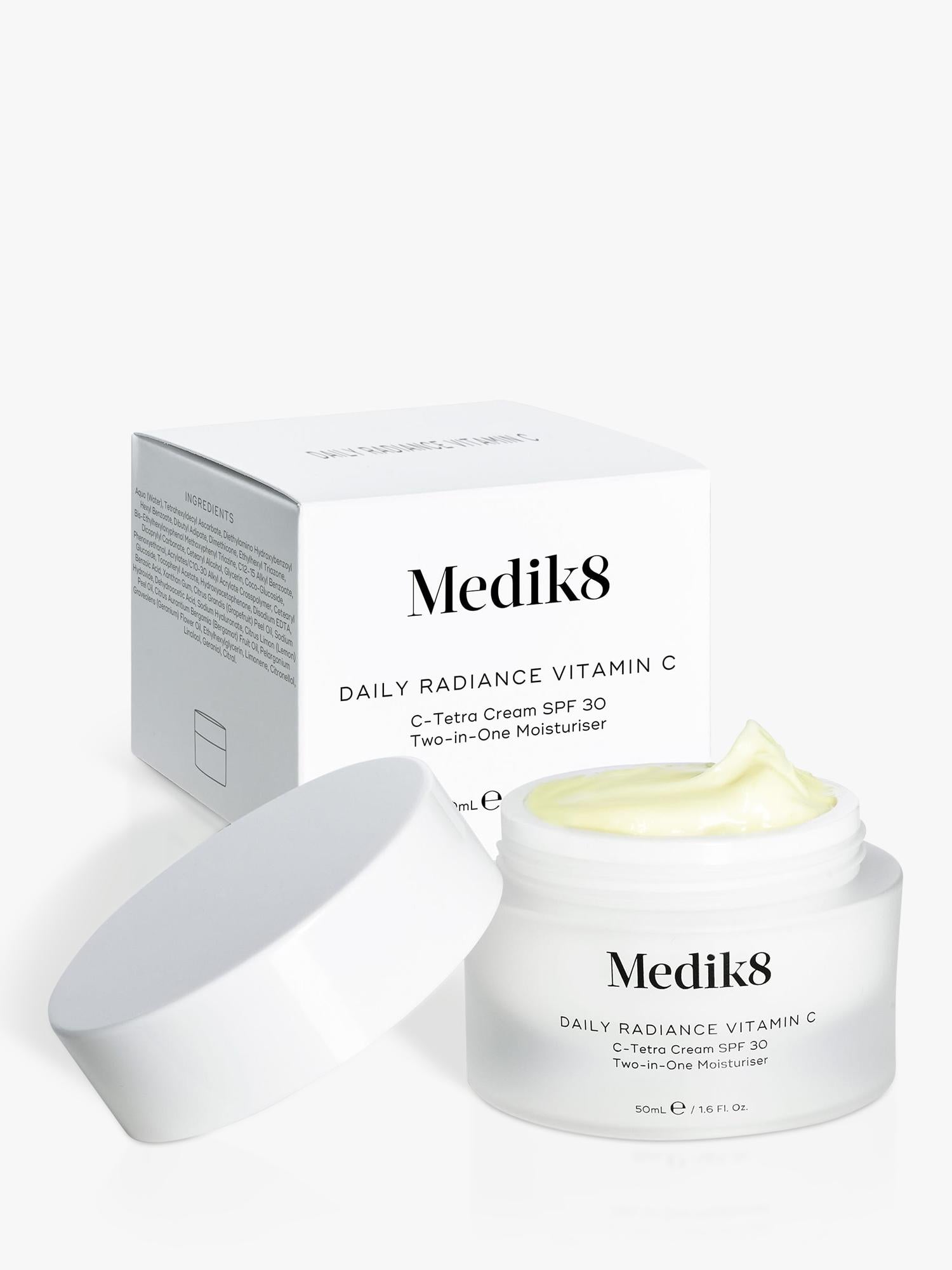 Medik8 Vitamin C C-Tetra SPF 30 moisturiser 50ml, imported from the UK