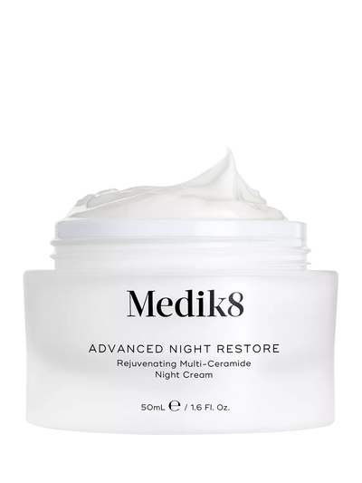 John Lewis Medik8 Advanced Night Restore Rejuvenating Multi-Ceramide Night Cream 50ml- Buy online at McGrocer