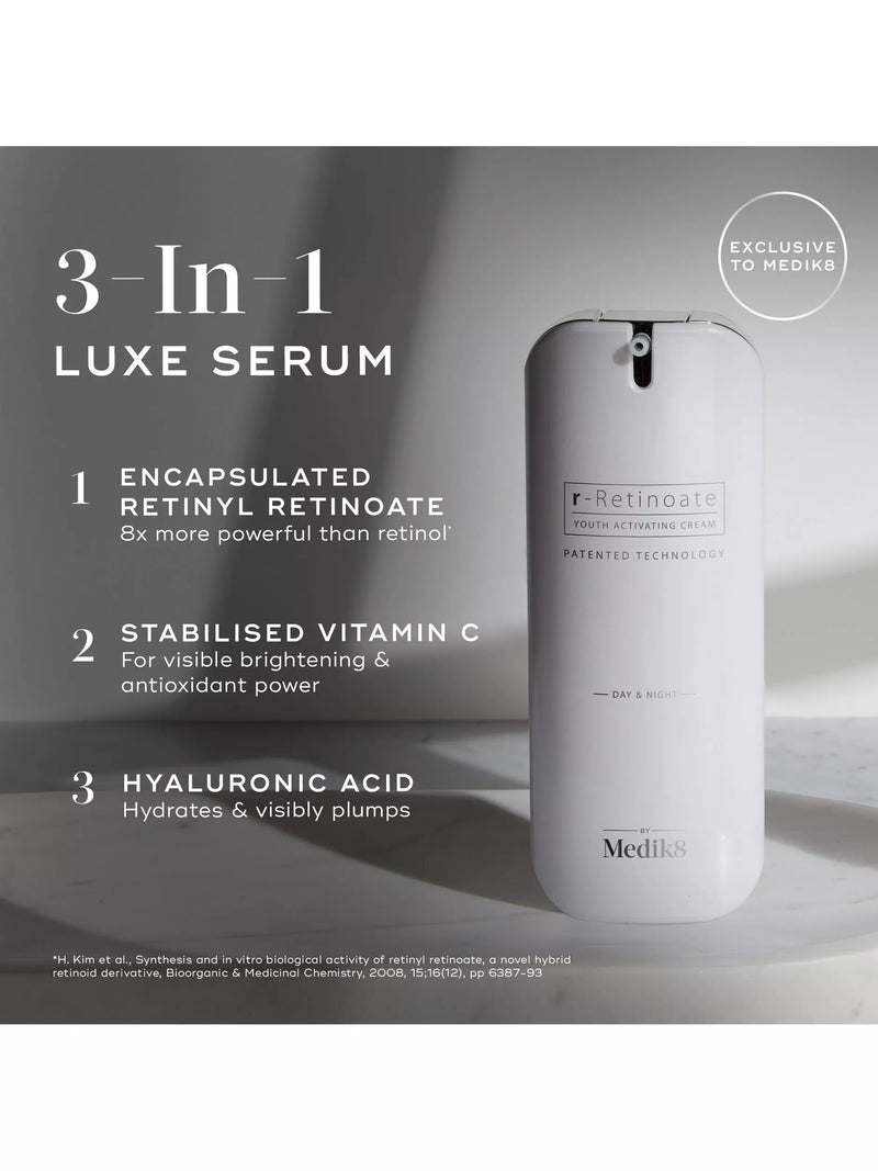 Medik8 r-Retinoate Day & Night serum cream 50ml, imported from the UK