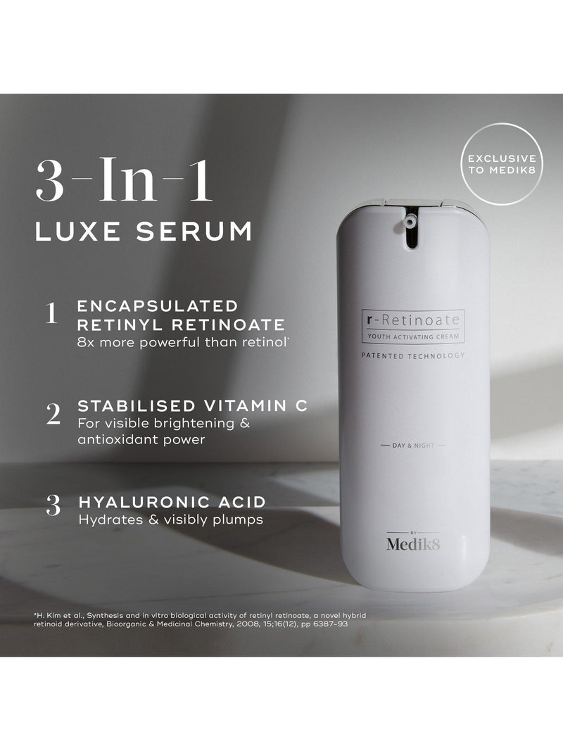 Medik8 r-Retinoate Day & Night serum cream 50ml, imported from the UK