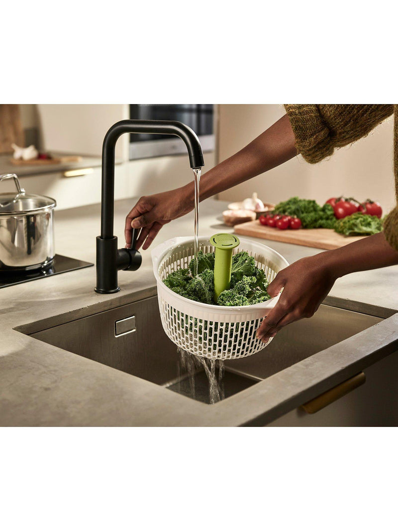 Joseph Joseph Spindola in-sink salad spinning colander, UK version