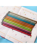 Tinc metallic colouring pencil set, multi-coloured, 12 count (British brand)