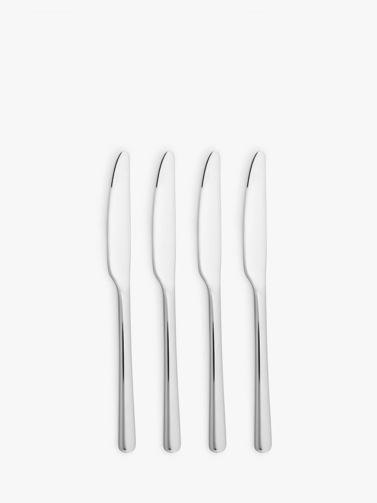 John Lewis Orbit stainless steel table knives set of 4, imported from the UK