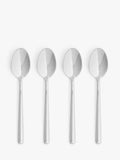 John Lewis ANYDAY Orbit stainless steel dessert spoons set of 4, UK version