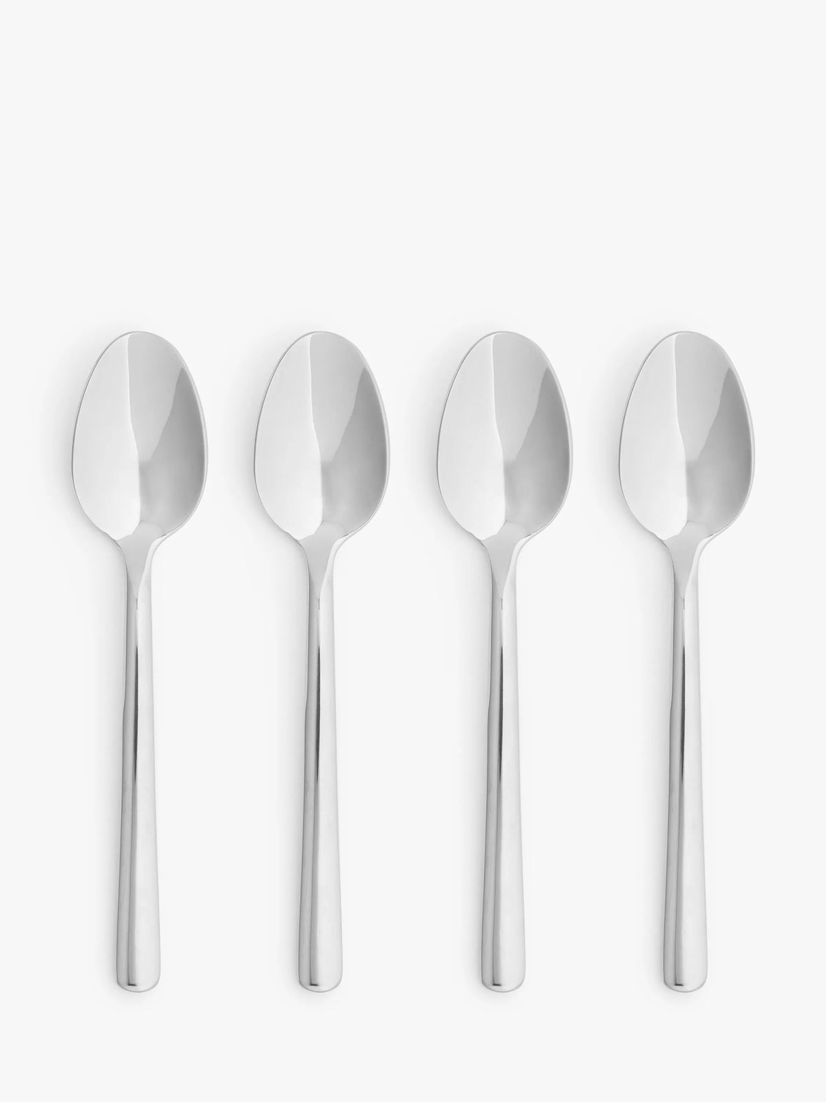John Lewis Orbit stainless steel teaspoons set of 4, UK version