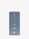 Bisley MultiDrawer 8 Drawer A4 Filing Cabinet, Blue