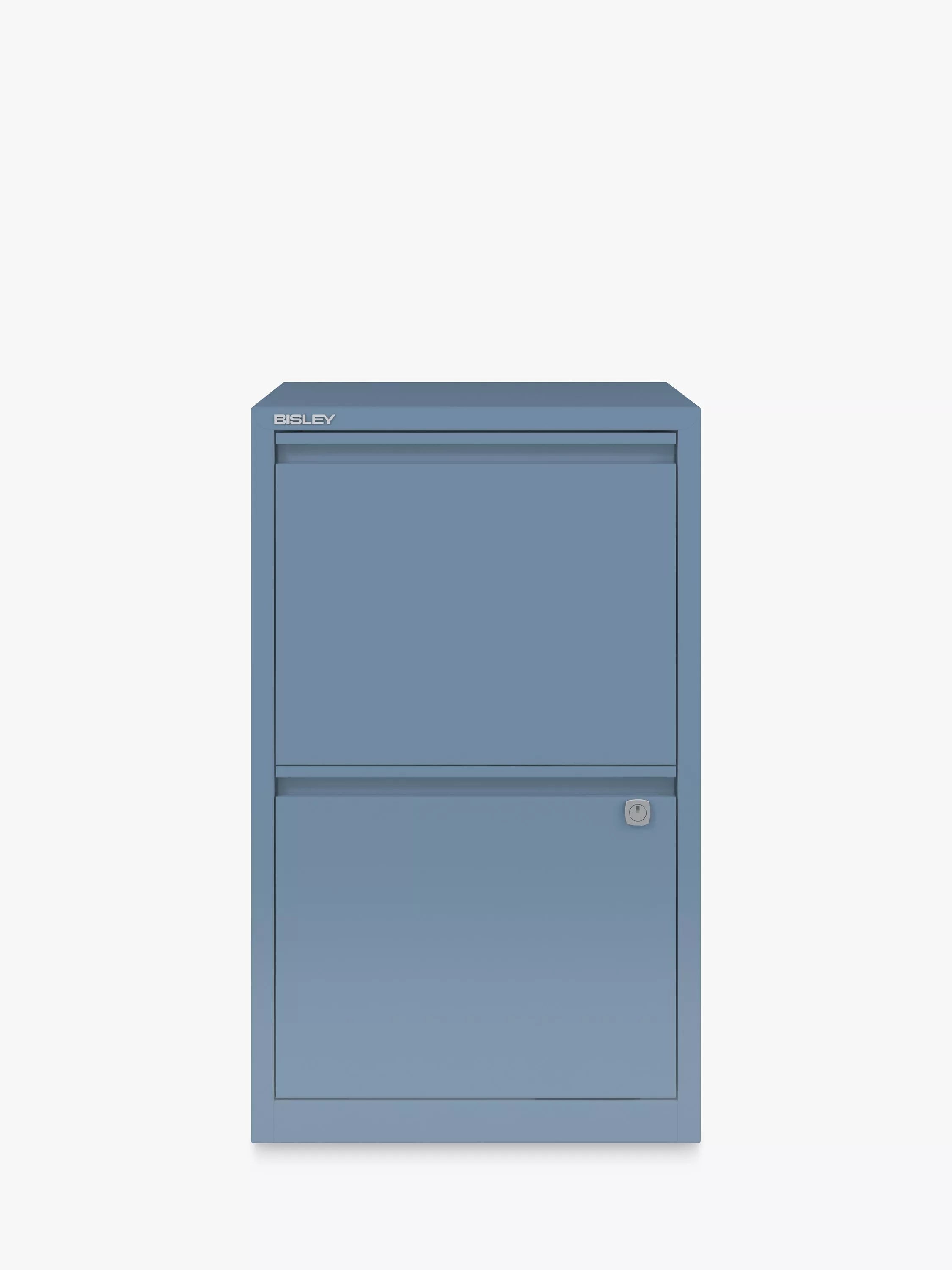 Bisley 2 drawer steel filing cabinet - British product